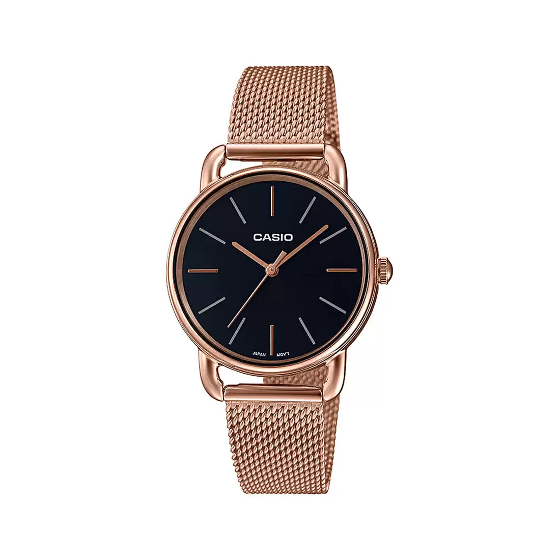 Casio ENTICER LADIES LTP-E412MPG-1ADF - A1794 Rose Gold Analog - Women's Watch